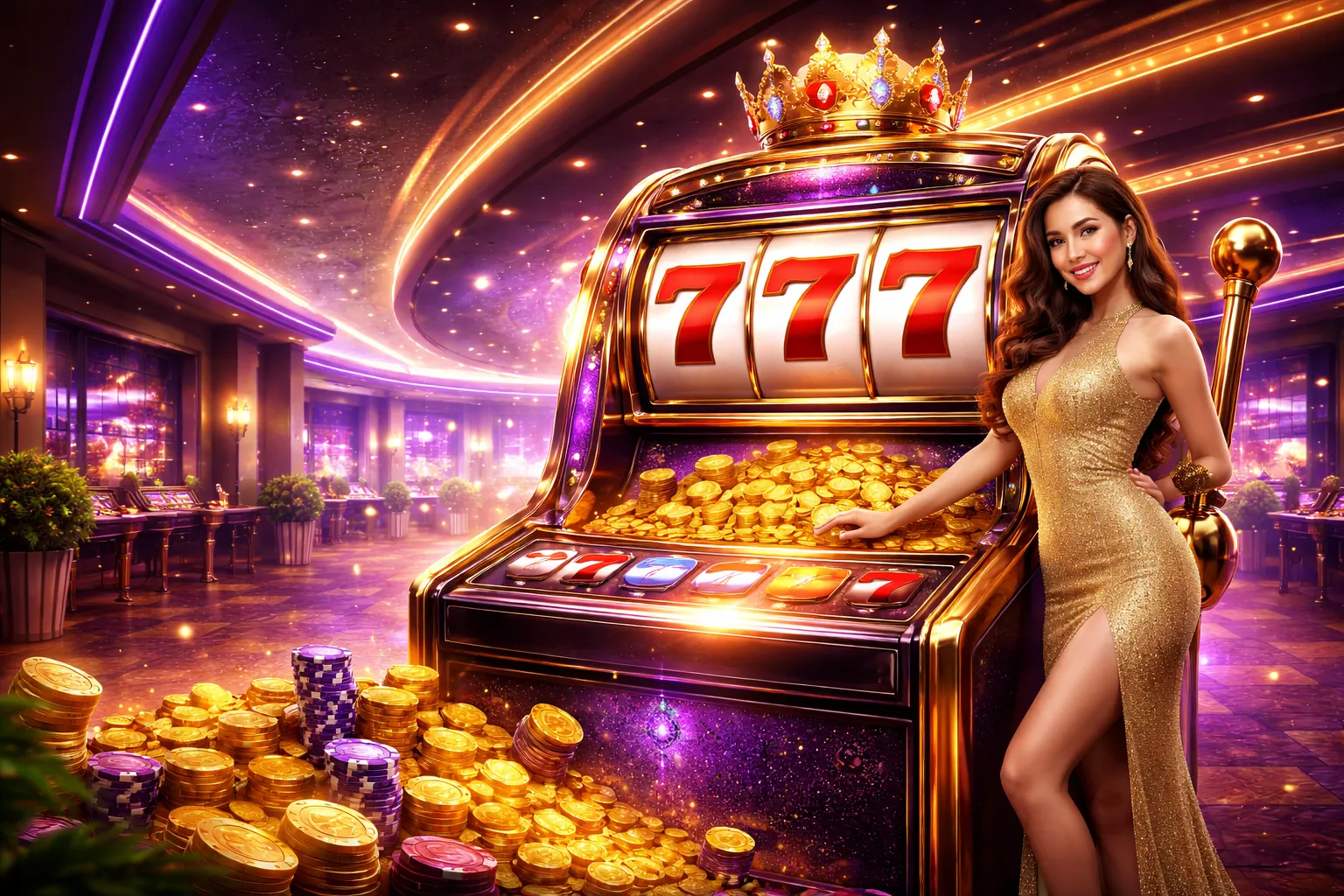 Hình ảnh banner chính f1684 với giải thưởng Jackpot khổng lồ và các trò chơi casino trực tuyến